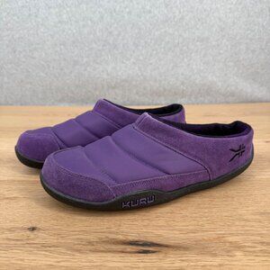 Kuru Womens Draft Slip On Shoe Size 11 Purple Punch Black Comfort Casual Puffer